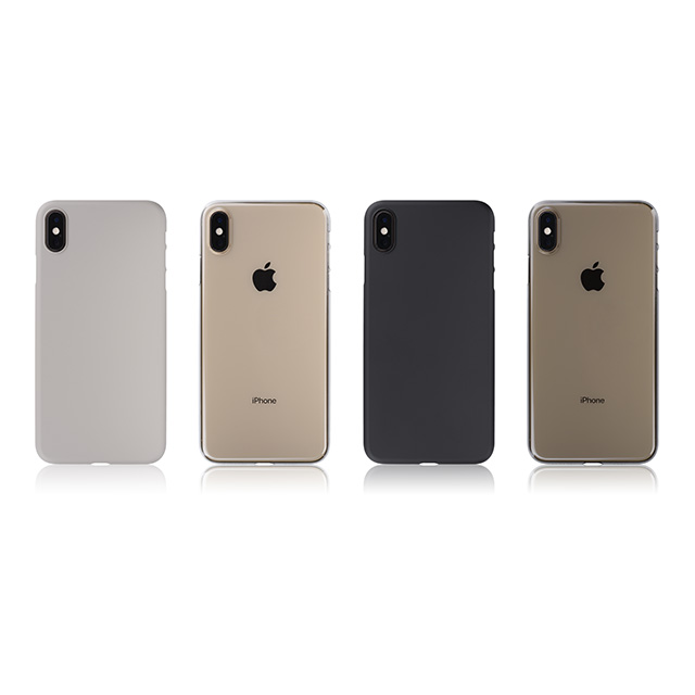 【iPhoneXS Max ケース】Air Jacket (Rubber Gray)サブ画像