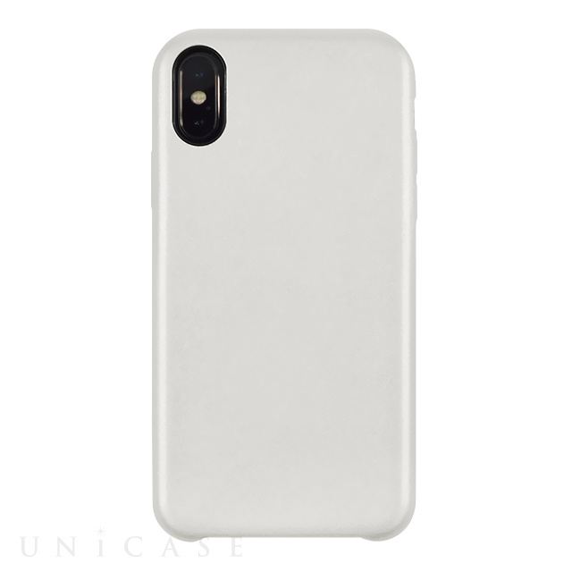 【アウトレット】【iPhoneXS/X ケース】TOIRO BRIGHT for iPhoneXS/X(SILVER)