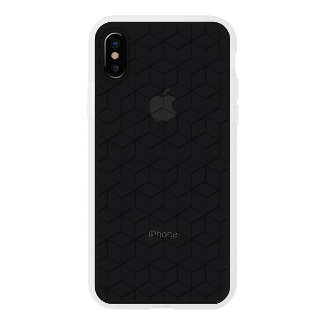 【アウトレット】【iPhoneXS/X ケース】MONOCHROME CASE for iPhoneXS/X (Hexagon Line Black)サブ画像