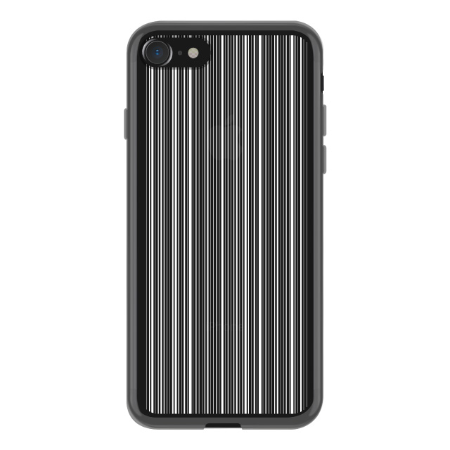 【アウトレット】【iPhoneSE(第3/2世代)/8/7 ケース】MONOCHROME CASE for iPhoneSE(第2世代)/8/7 (Thin Stripe White)サブ画像