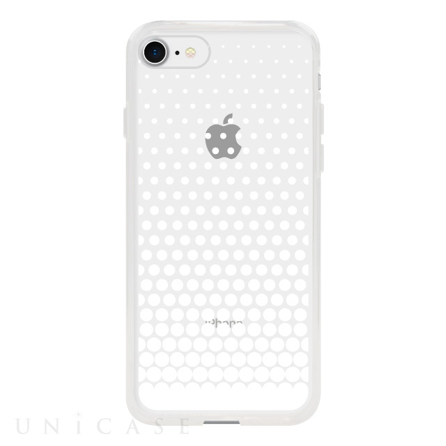 【アウトレット】【iPhoneSE(第3/2世代)/8/7 ケース】MONOCHROME CASE for iPhoneSE(第2世代)/8/7 (Gradation Dot White)