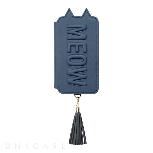 【アウトレット】【iPhoneXS/X ケース】Tassel Tail Cat for iPhoneXS/X(NAVY)