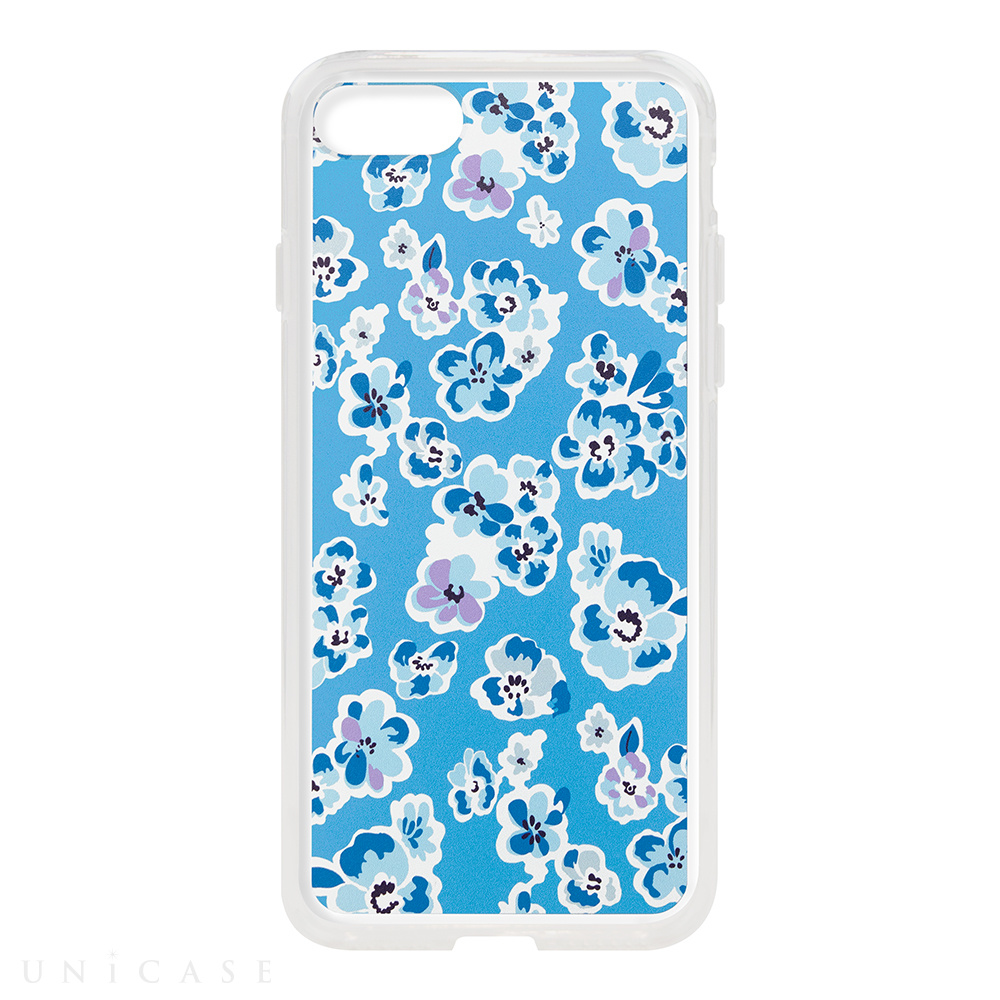 【アウトレット】【iPhoneSE(第3/2世代)/8/7 ケース】Flower Series for iPhone7(Blue)