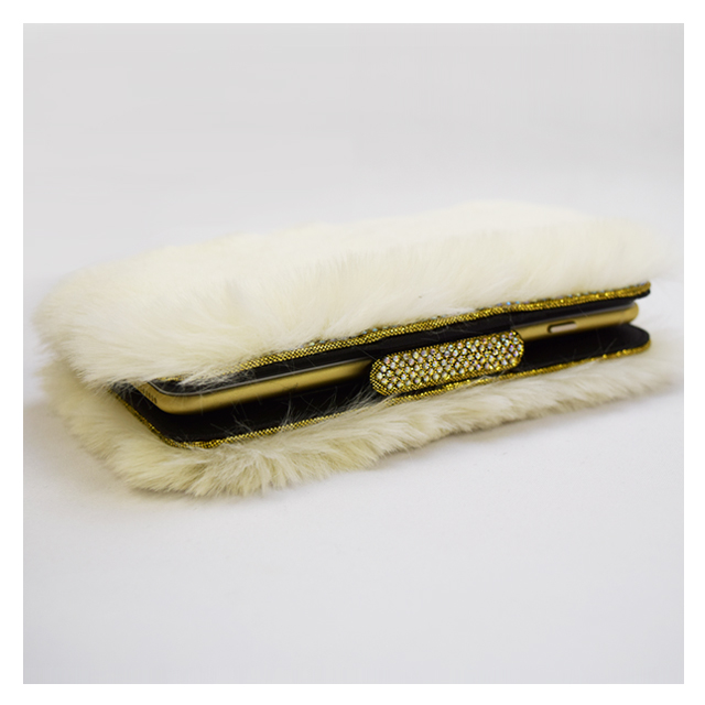 【アウトレット】【マルチ スマホケース】Fur Diary Ivory for 5.5inchgoods_nameサブ画像