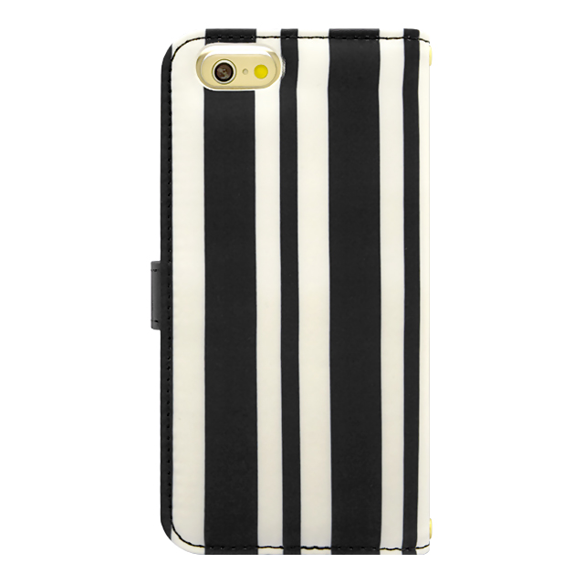 【アウトレット】【iPhone6s/6 ケース】Ribbon Diary Stripe Black for iPhone6s/6goods_nameサブ画像