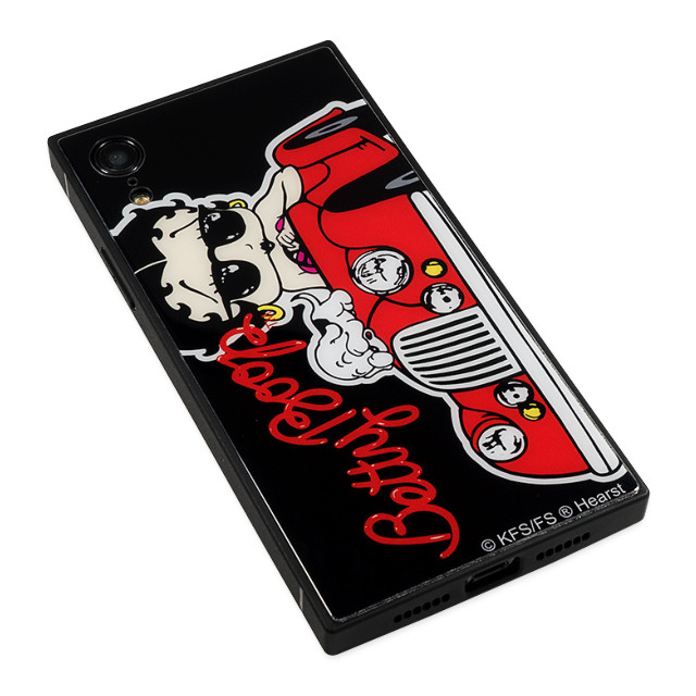 【iPhoneXR ケース】Betty Boop スクエア型 ガラスケース (CAR)サブ画像