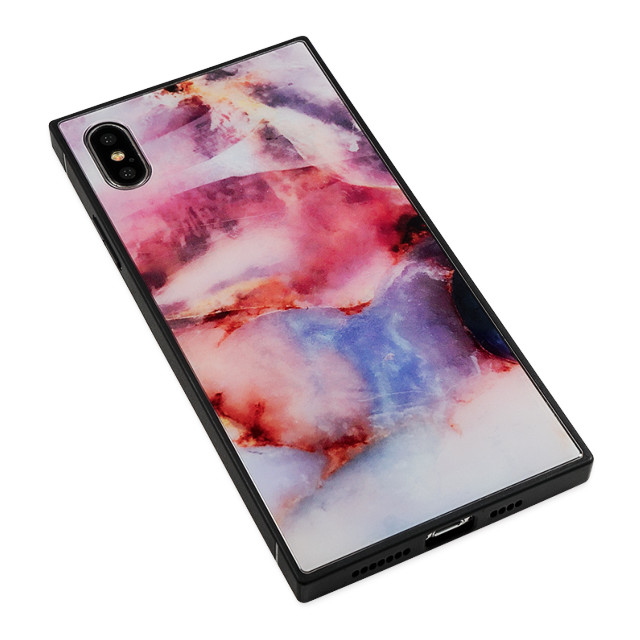 【iPhoneXS Max ケース】KWH スクエア型 ガラスケース (OPAL PNK)goods_nameサブ画像