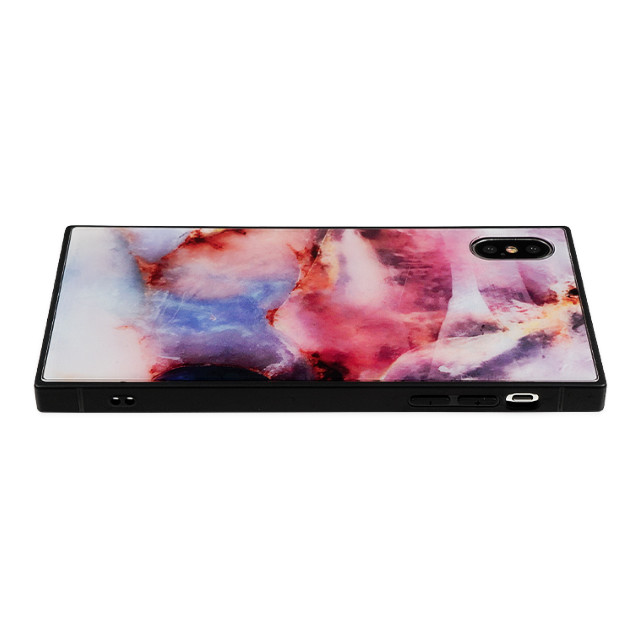 【iPhoneXS Max ケース】KWH スクエア型 ガラスケース (OPAL PNK)サブ画像