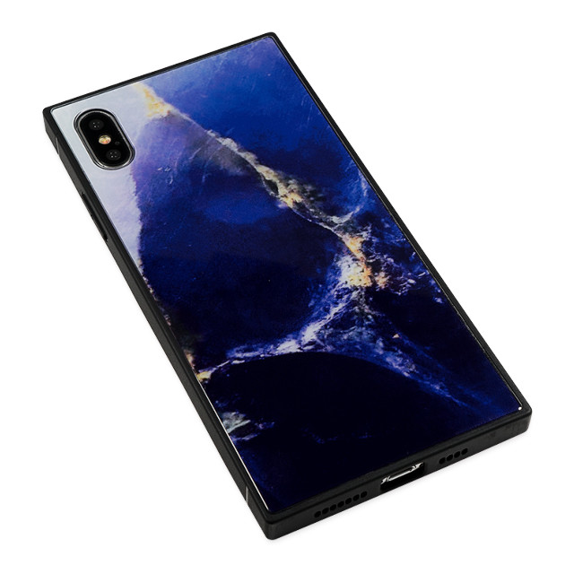 【iPhoneXS Max ケース】KWH スクエア型 ガラスケース (OPAL BLU)goods_nameサブ画像