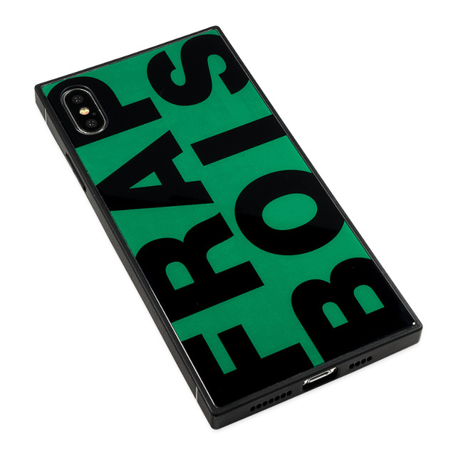 【iPhoneXS Max ケース】FRAPBOIS スクエア型 ガラスケース (FRAPBOIS GREEN)サブ画像