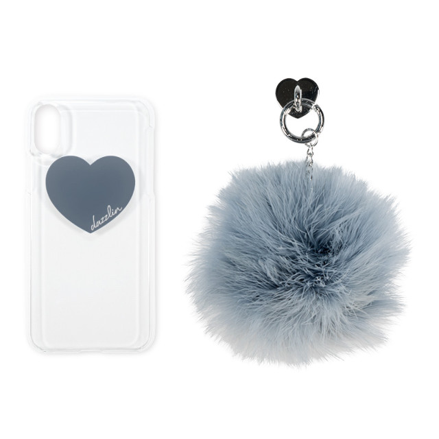 【iPhoneXS/X ケース】dazzlin クリアケース FUR (VINTAGE GRAY)goods_nameサブ画像