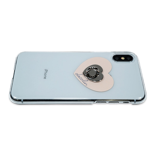 【iPhoneXS/X ケース】dazzlin クリアケース FUR (LATTE BEIGE)サブ画像