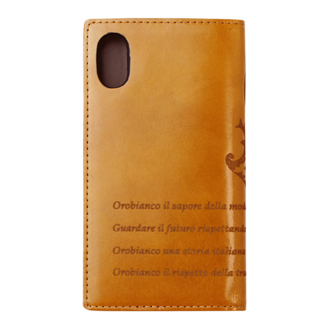 【iPhoneXR ケース】“Artisan”(BOOK TYPE) (CAMEL)goods_nameサブ画像