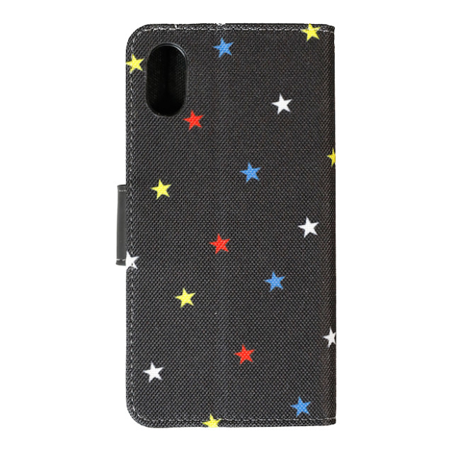 【iPhoneXS/X ケース】BOOK TYPE CASE (STAR BLK)サブ画像