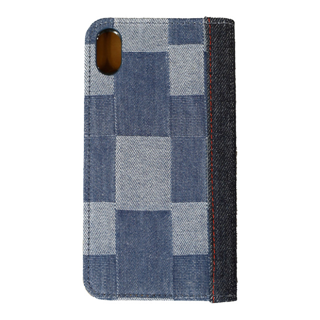 【iPhoneXS/X ケース】BOOK TYPE CASE (DENIM PACHWORK)サブ画像