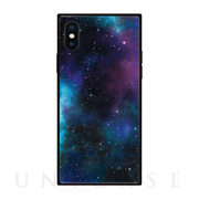 【iPhoneXS/X ケース】TILE 宇宙 (BLACK)