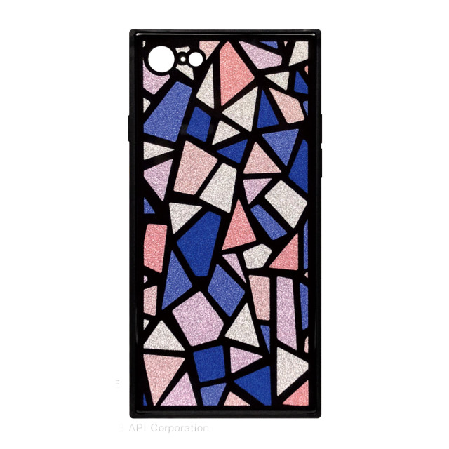 【iPhoneSE(第3/2世代)/8/7 ケース】TILE ステンドグラス (BLUE)goods_nameサブ画像