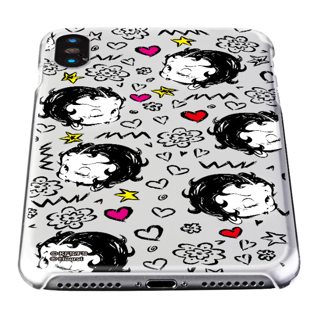 【iPhoneXS Max ケース】Betty Boop クリアケース (Wink Wink)goods_nameサブ画像