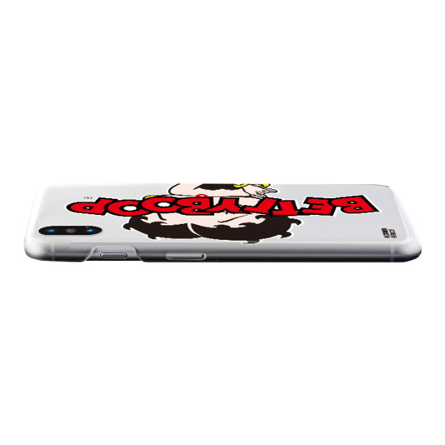 【iPhoneXS Max ケース】Betty Boop クリアケース (LOGO Red ＆ Black)goods_nameサブ画像