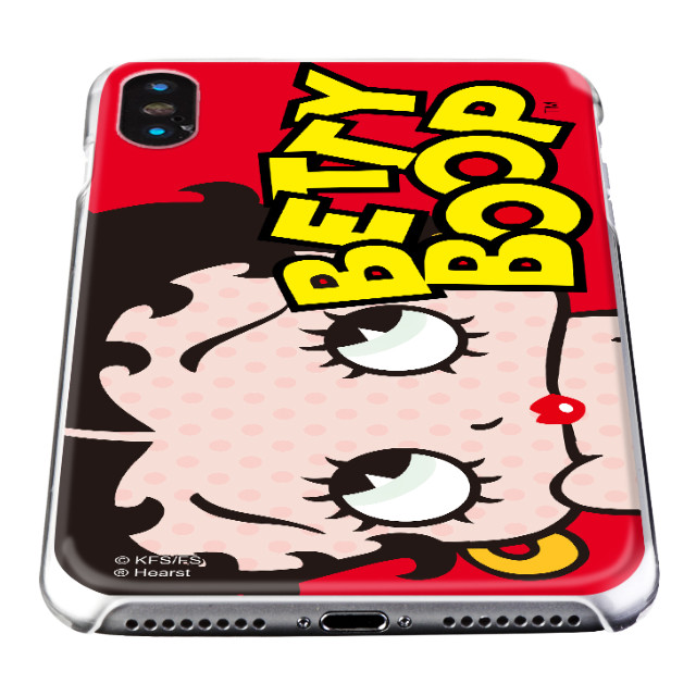 【iPhoneXS Max ケース】Betty Boop クリアケース (RED DOT LOGO)goods_nameサブ画像