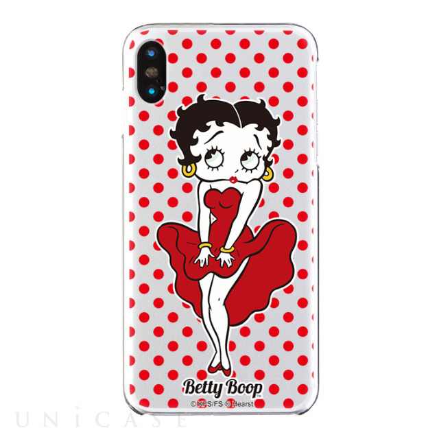 【iPhoneXS Max ケース】Betty Boop クリアケース (SEXY GIRL)