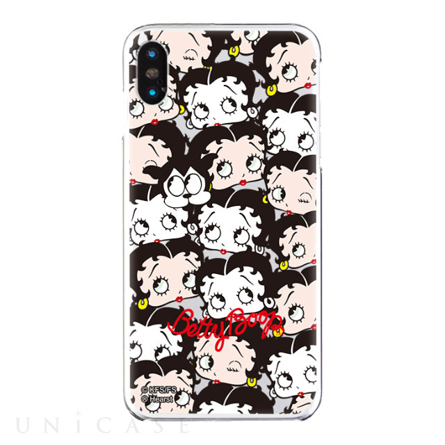 【iPhoneXS Max ケース】Betty Boop クリアケース (past and present)