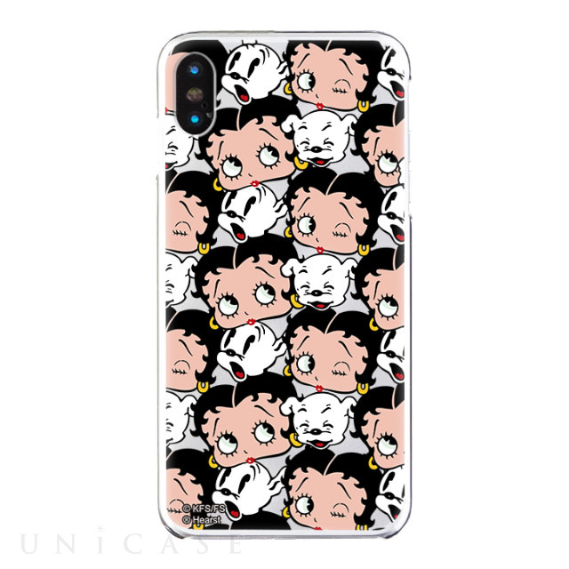 【iPhoneXS Max ケース】Betty Boop クリアケース (Wink)