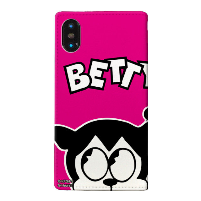 【iPhoneXS/X ケース】Betty Boop 手帳型ケース (Look at Me)goods_nameサブ画像