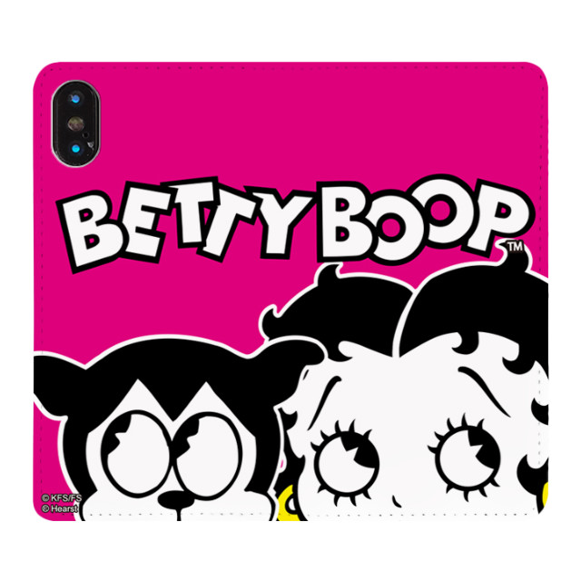 【iPhoneXS/X ケース】Betty Boop 手帳型ケース (Look at Me)goods_nameサブ画像