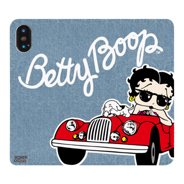 【iPhoneXS/X ケース】Betty Boop 手帳型ケース (Ride on)goods_nameサブ画像