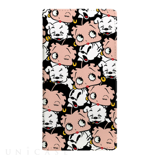 【iPhoneXS/X ケース】Betty Boop 手帳型ケース (Wink)