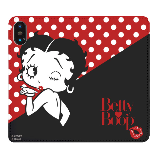 【iPhoneXR ケース】Betty Boop 手帳型ケース (DOT)goods_nameサブ画像