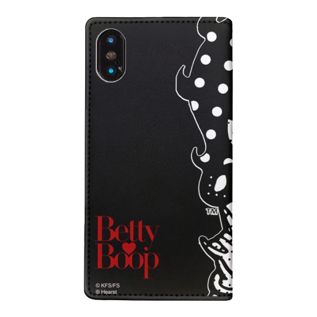 【iPhoneXR ケース】Betty Boop 手帳型ケース (DOT MONO)goods_nameサブ画像