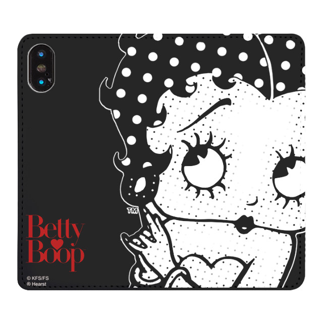 【iPhoneXS Max ケース】Betty Boop 手帳型ケース (DOT MONO)goods_nameサブ画像