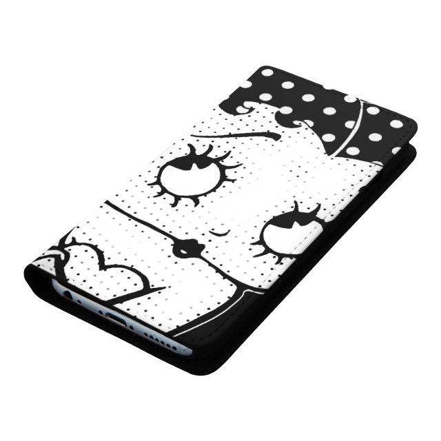 【iPhoneXS Max ケース】Betty Boop 手帳型ケース (DOT MONO)サブ画像