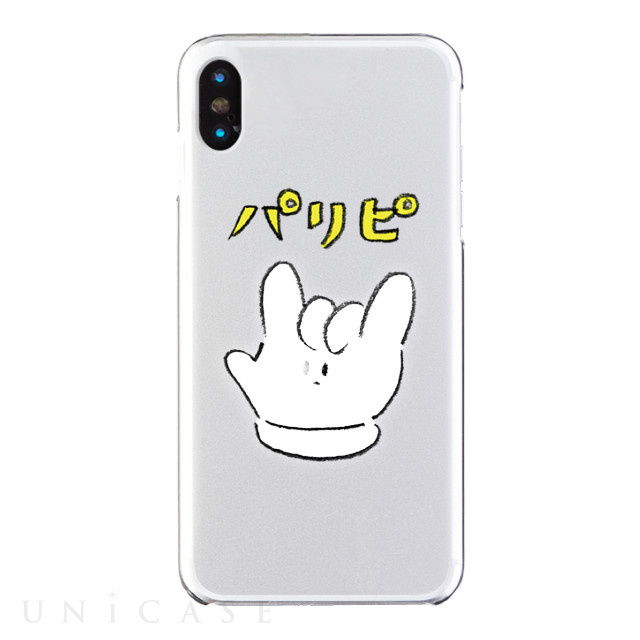 【iPhoneXS/X ケース】MIZOGUCHI TOMOYA クリアケース (PARIPI)