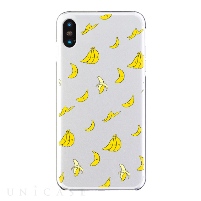 【iPhoneXS/X ケース】MIZOGUCHI TOMOYA クリアケース (BANANA)