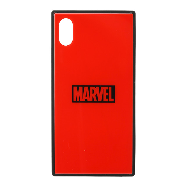 【iPhoneXS Max ケース】ガラスハイブリッドケース (ロゴ/レッド)goods_nameサブ画像