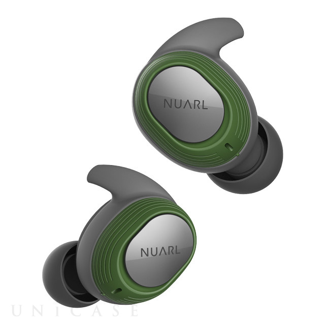 【完全ワイヤレスイヤホン】NT100 WATERPROOF TRUE WIRELESS STEREO EARPHONES (グリーン)