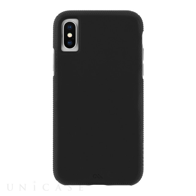 【iPhoneXS/X ケース】Tough Grip (Black/Black)