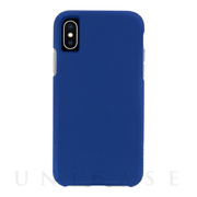 【iPhoneXS/X ケース】Tough Grip (Blue/Titanium)