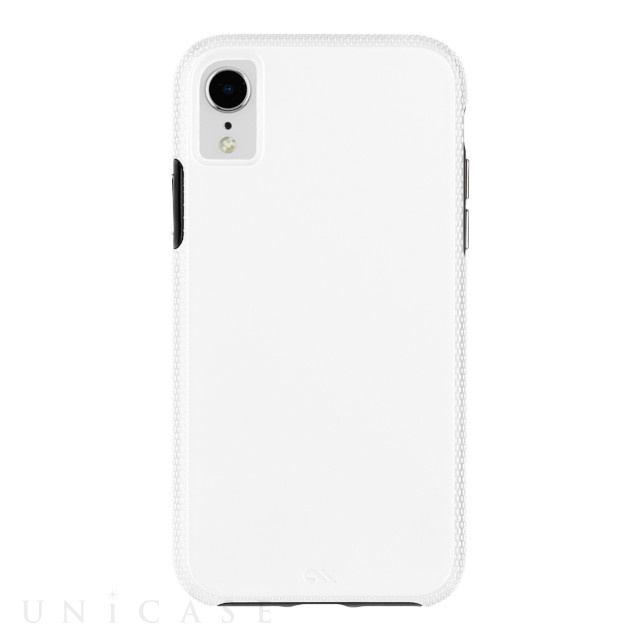 【iPhoneXR ケース】Tough Grip (White/Black)