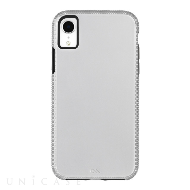 【iPhoneXR ケース】Tough Grip (Silver/Black)