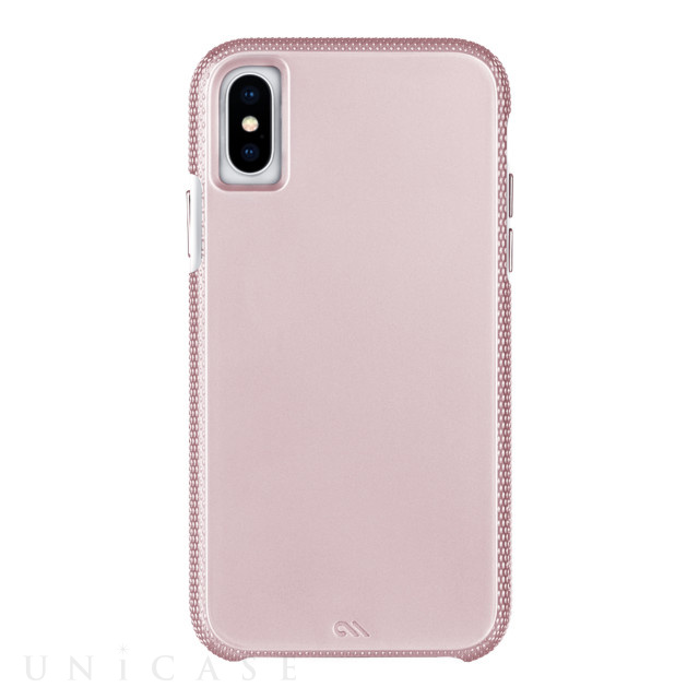 【iPhoneXS Max ケース】Tough Grip (Gold/Clear)