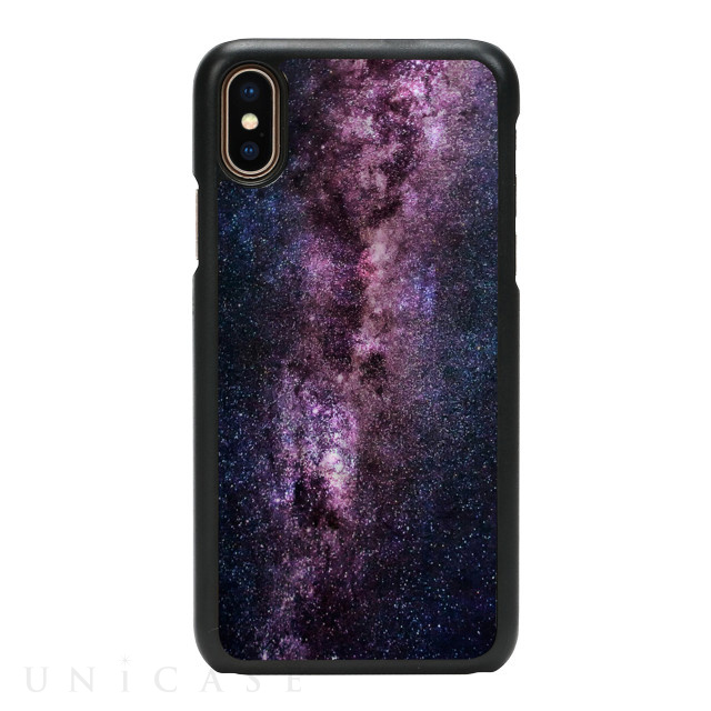 【iPhoneXS Max ケース】天然貝ケース (Milky way)