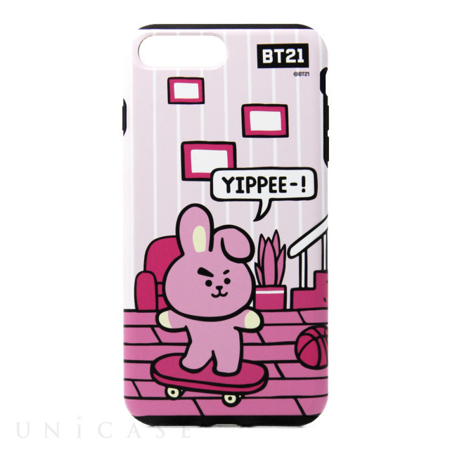 【iPhone8 Plus/7 Plus ケース】DUAL GUARD ROOMIES (COOKY)