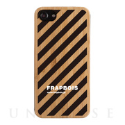 【iPhone8/7/6s/6 ケース】BAMBOOケース (STRIPE BLK)