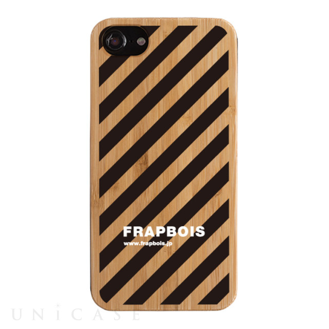 【iPhone8/7/6s/6 ケース】BAMBOOケース (STRIPE BLK)