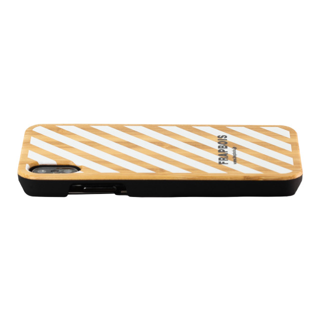 【iPhoneXS/X ケース】BAMBOOケース (STRIPE WHT)サブ画像