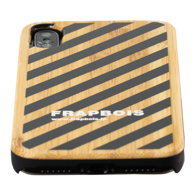 【iPhoneXS/X ケース】BAMBOOケース (STRIPE BLK)サブ画像